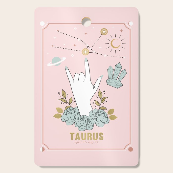 Taurus Zodiac Series Cutting Board Gallery Image 1