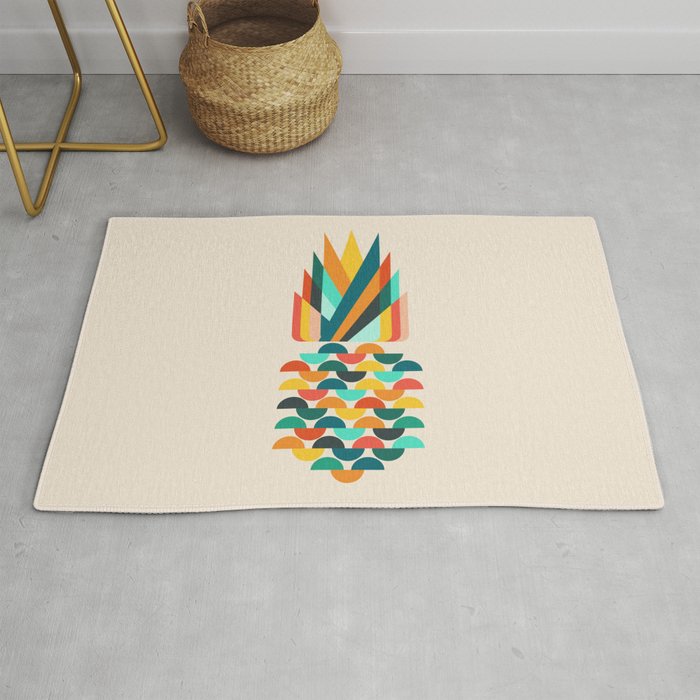 Groovy Pineapple Rug Gallery Image 1
