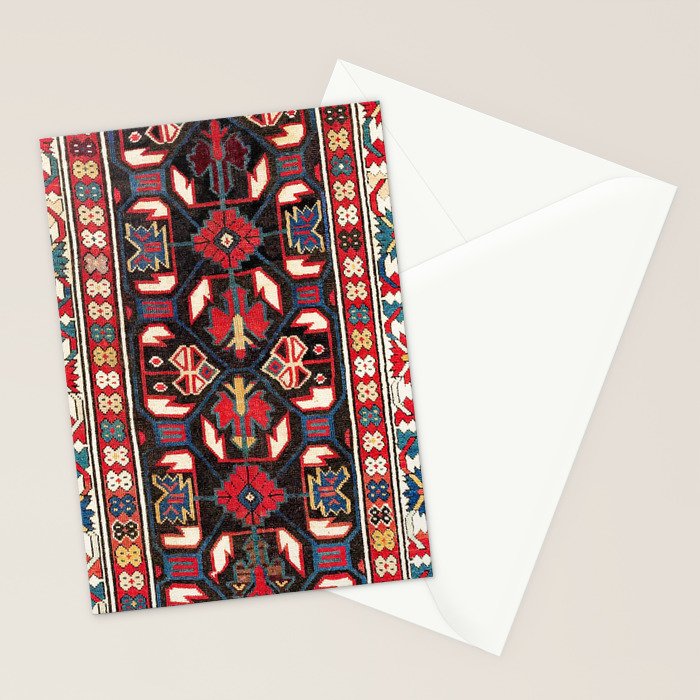 Karabagh Azerbaijan South Caucasus Rug Print Stationery Card Gallery Image 2