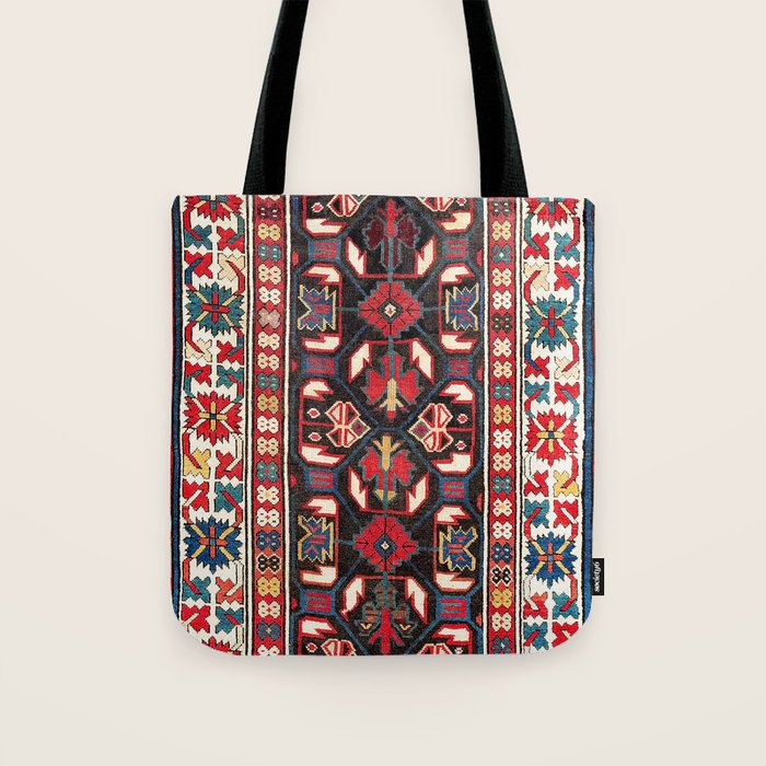 Karabagh Azerbaijan South Caucasus Rug Print Tote Bag Gallery Image 1