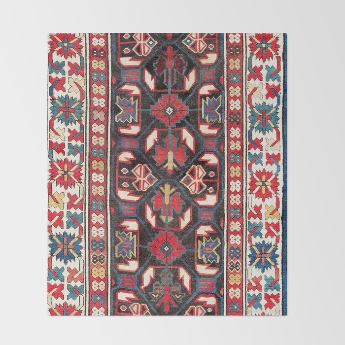 Karabagh Azerbaijan South Caucasus Rug Print Throw Blanket Gallery Image 2