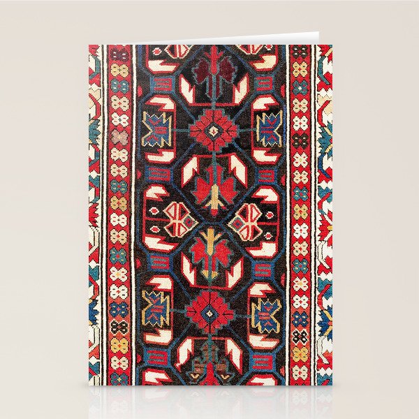 Karabagh Azerbaijan South Caucasus Rug Print Stationery Card Gallery Image 1