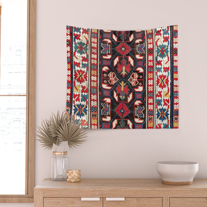Karabagh Azerbaijan South Caucasus Rug Print Wall Tapestry Gallery Image 2