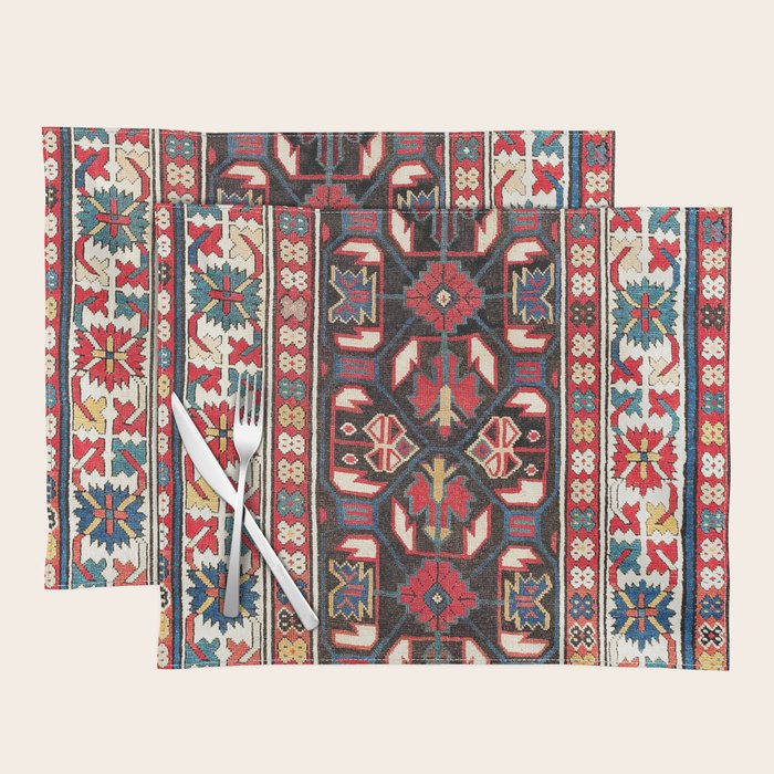 Karabagh Azerbaijan South Caucasus Rug Print Placemat Gallery Image 1
