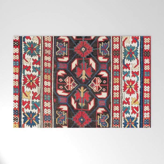 Karabagh Azerbaijan South Caucasus Rug Print Welcome Mat Gallery Image 1