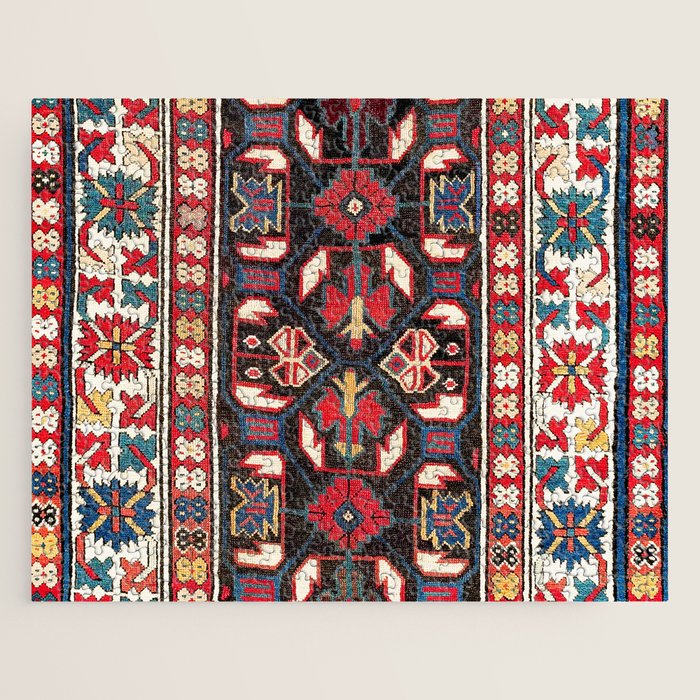 Karabagh Azerbaijan South Caucasus Rug Print Jigsaw Puzzle Gallery Image 1