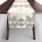 Southwestern Trippy Tile Table Runner Gallery Image 1
