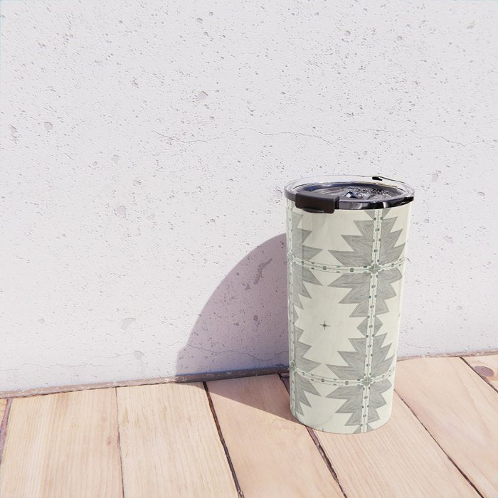 Southwestern Trippy Tile Travel Mug Gallery Image 4