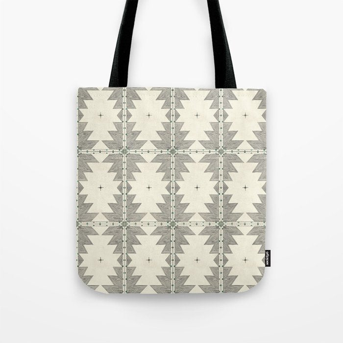 Southwestern Trippy Tile Tote Bag Gallery Image 1