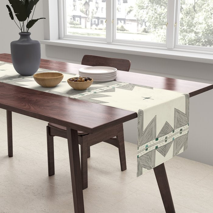 Southwestern Trippy Tile Table Runner Gallery Image 2