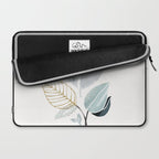 Abstract Botanical Herbs Watercolor Laptop Sleeve Gallery Image 2