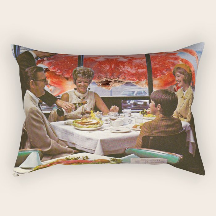 Revenge of the Crabs Rectangular Pillow Gallery Image 2