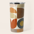 mid century modern spring abstract collection 1 Travel Mug Gallery Image 1