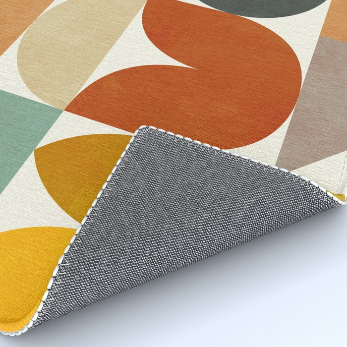 mid century modern spring abstract collection 1 Rug Gallery Image 4