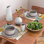 mid century modern spring abstract collection 1 Placemat Gallery Image 2
