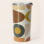 mid century modern spring abstract collection 1 Travel Mug Gallery Image 2