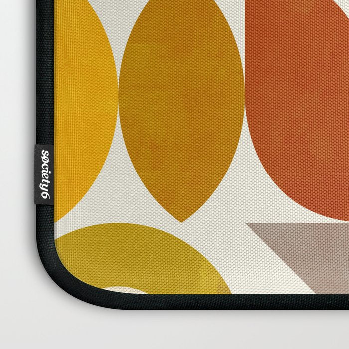 mid century modern spring abstract collection 1 Laptop Sleeve Gallery Image 3
