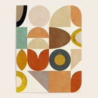 mid century modern spring abstract collection 1 Poster Gallery Image 4