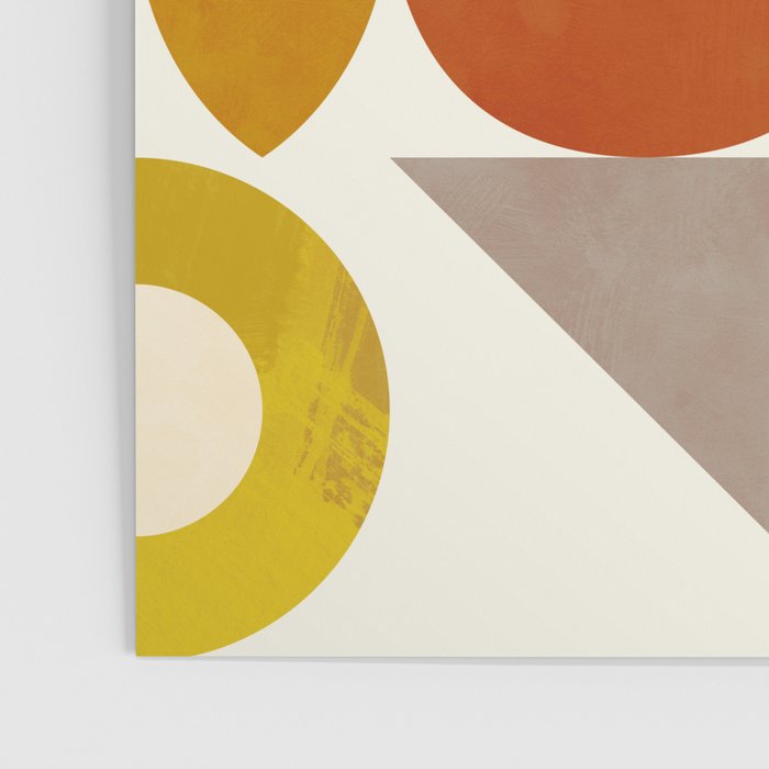 mid century modern spring abstract collection 1 Poster Gallery Image 3