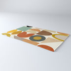 mid century modern spring abstract collection 1 Rug Gallery Image 3