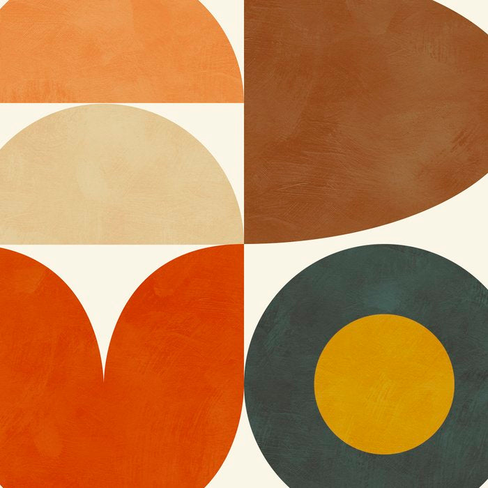 mid century modern spring abstract collection 1 Coffee Mug Gallery Image 2