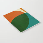 Modern Abstract Mid Century 3 Notebook Gallery Image 3
