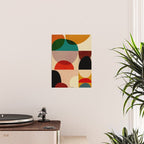 Modern Abstract Mid Century 3 Poster Gallery Image 2