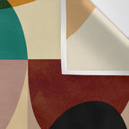 Modern Abstract Mid Century 3 Wall Tapestry Gallery Image 3