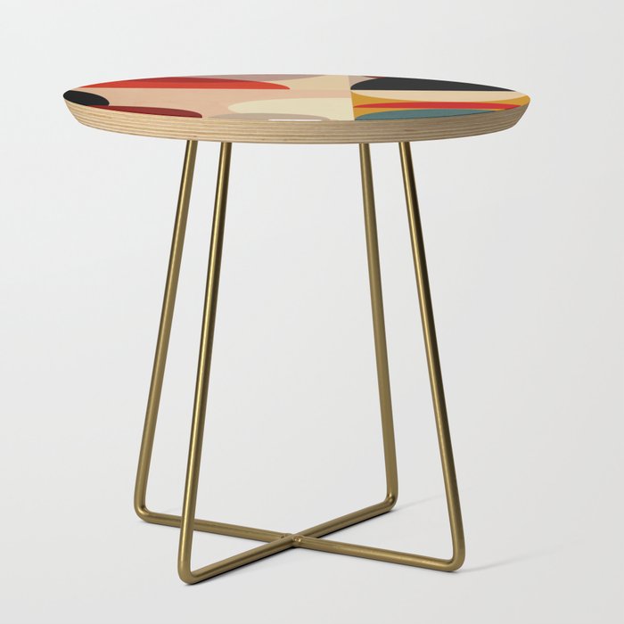 Modern Abstract Mid Century 3 Side Table Gallery Image 1
