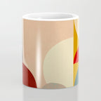 Modern Abstract Mid Century 3 Coffee Mug Gallery Image 4