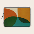 Modern Abstract Mid Century 3 Laptop Sleeve Gallery Image 1