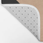 Modern Abstract Mid Century 3 Bath Mat Gallery Image 2