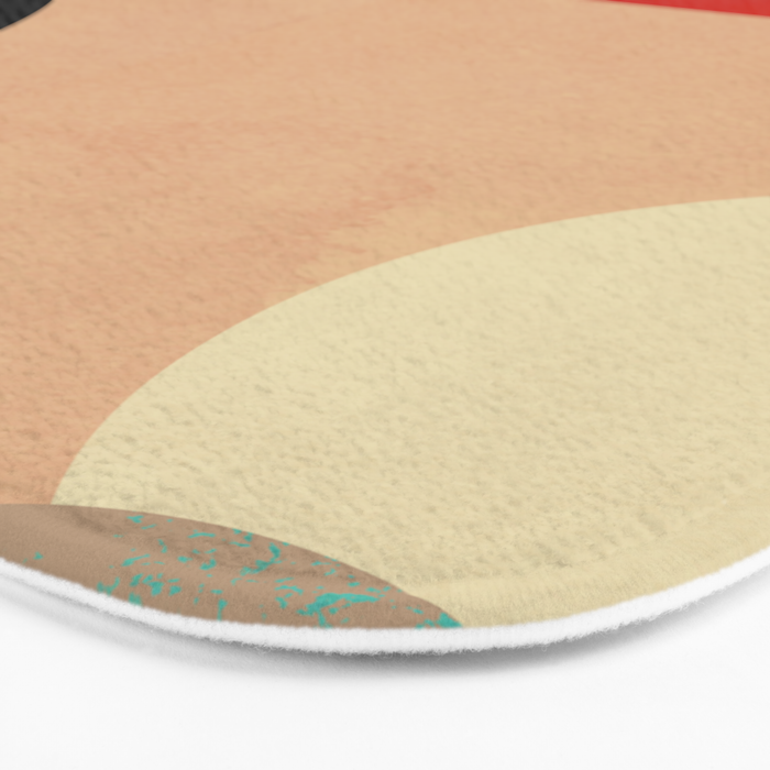 Modern Abstract Mid Century 3 Bath Mat Gallery Image 3
