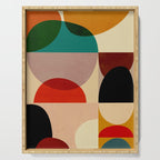 Modern Abstract Mid Century 3 Serving Tray Gallery Image 1
