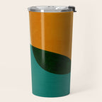 Modern Abstract Mid Century 3 Travel Mug Gallery Image 2