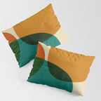 Modern Abstract Mid Century 3 Pillow Sham Gallery Image 3
