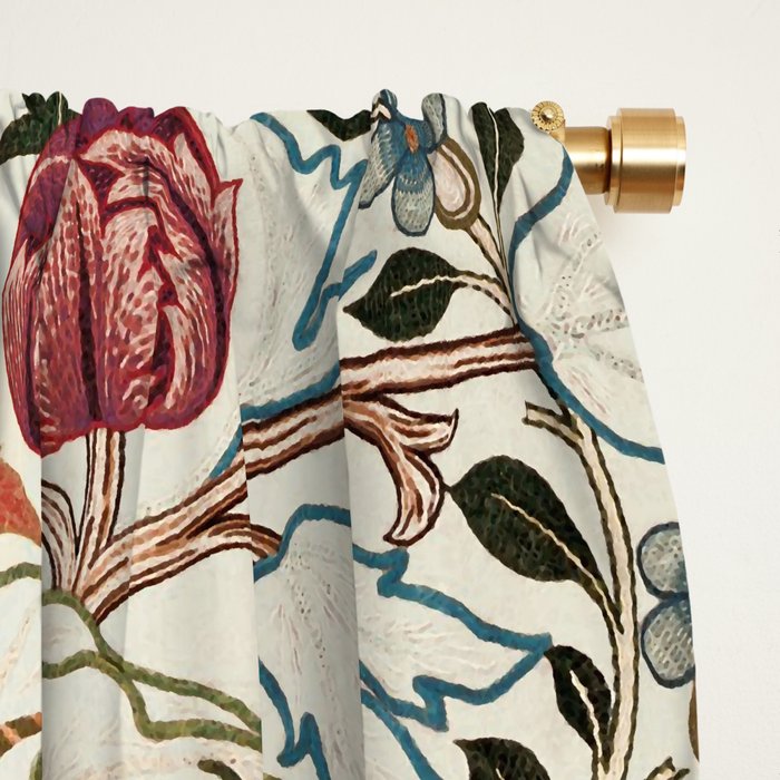 William Morris "Acanthus portière" Window Curtain Gallery Image 2