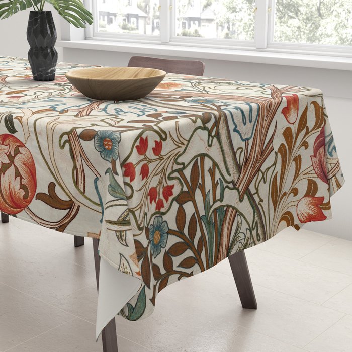 William Morris "Acanthus portière" Tablecloth Gallery Image 3