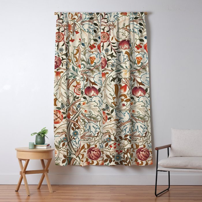 William Morris "Acanthus portière" Window Curtain Gallery Image 5