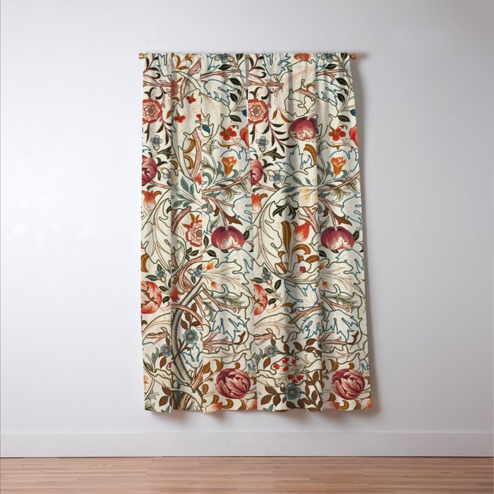 William Morris "Acanthus portière" Window Curtain Gallery Image 3