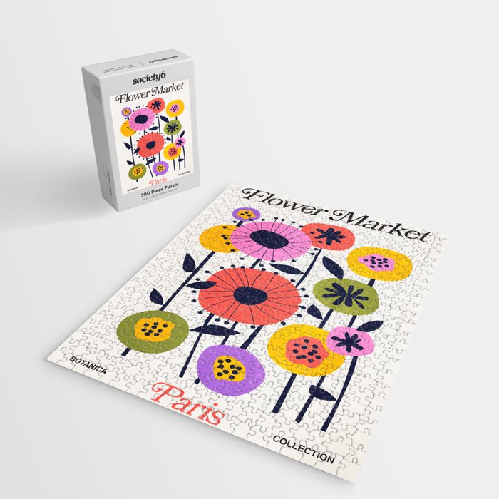 Paris: Botanica Edition | Flower Market Jigsaw Puzzle Gallery Image 2
