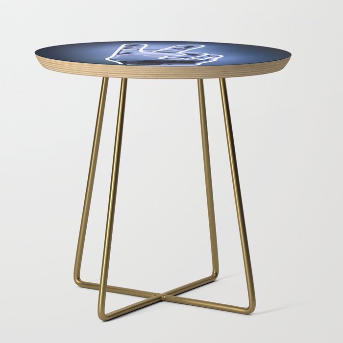neon piece Side Table Gallery Image 1