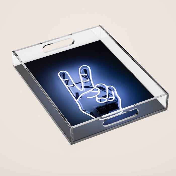 neon piece Acrylic Tray Gallery Image 1