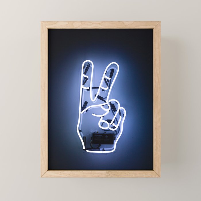 neon piece Mini Art Print Gallery Image 1