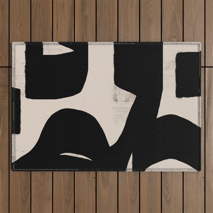Abstract Painting Part3 Outdoor Rug Gallery Image 1