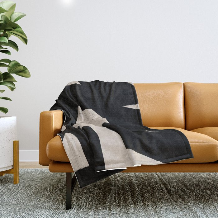Abstract Painting Part3 Throw Blanket Gallery Image 1