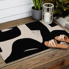 Abstract Painting Part3 Outdoor Rug Gallery Image 2