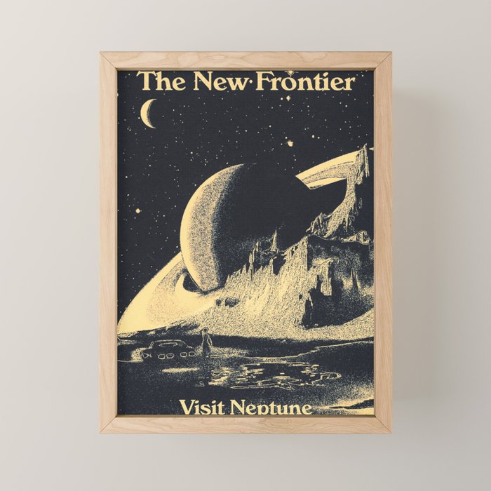 Visit Neptune Mini Art Print Gallery Image 1