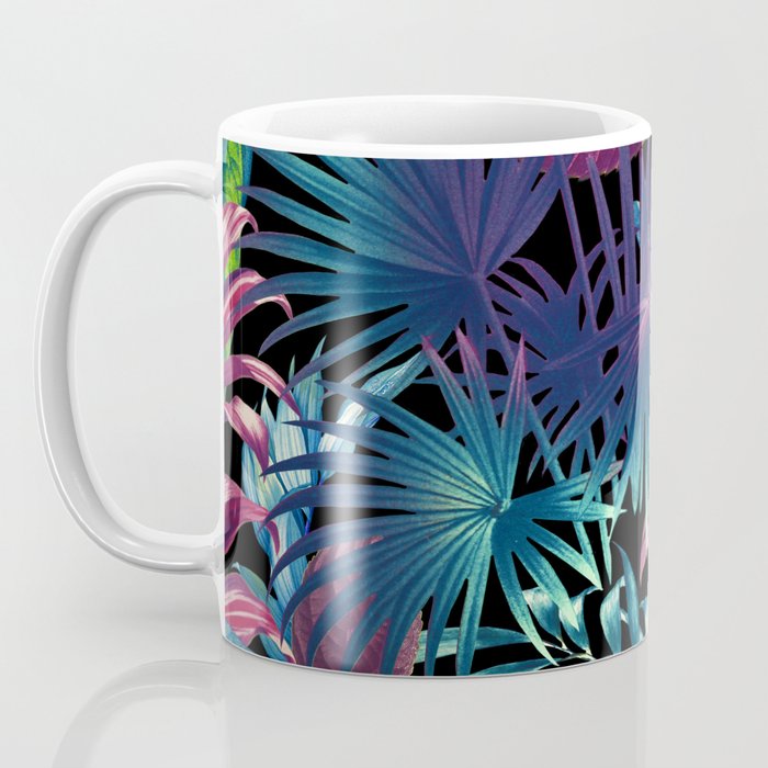 Tropical Garden XV - Night Coffee Mug Gallery Image 3