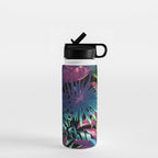 Tropical Garden XV - Night Water Bottle Gallery Image 1